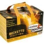 Mattonelle di lignite Rekord pacchi da 10kg in carta